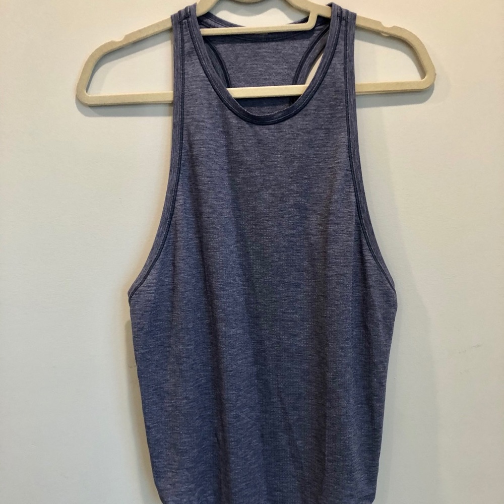 lululemon athletica gray Tank Top